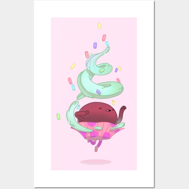 Magical cupcake Wall Art by drawnbyhanna